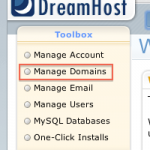 manage domains